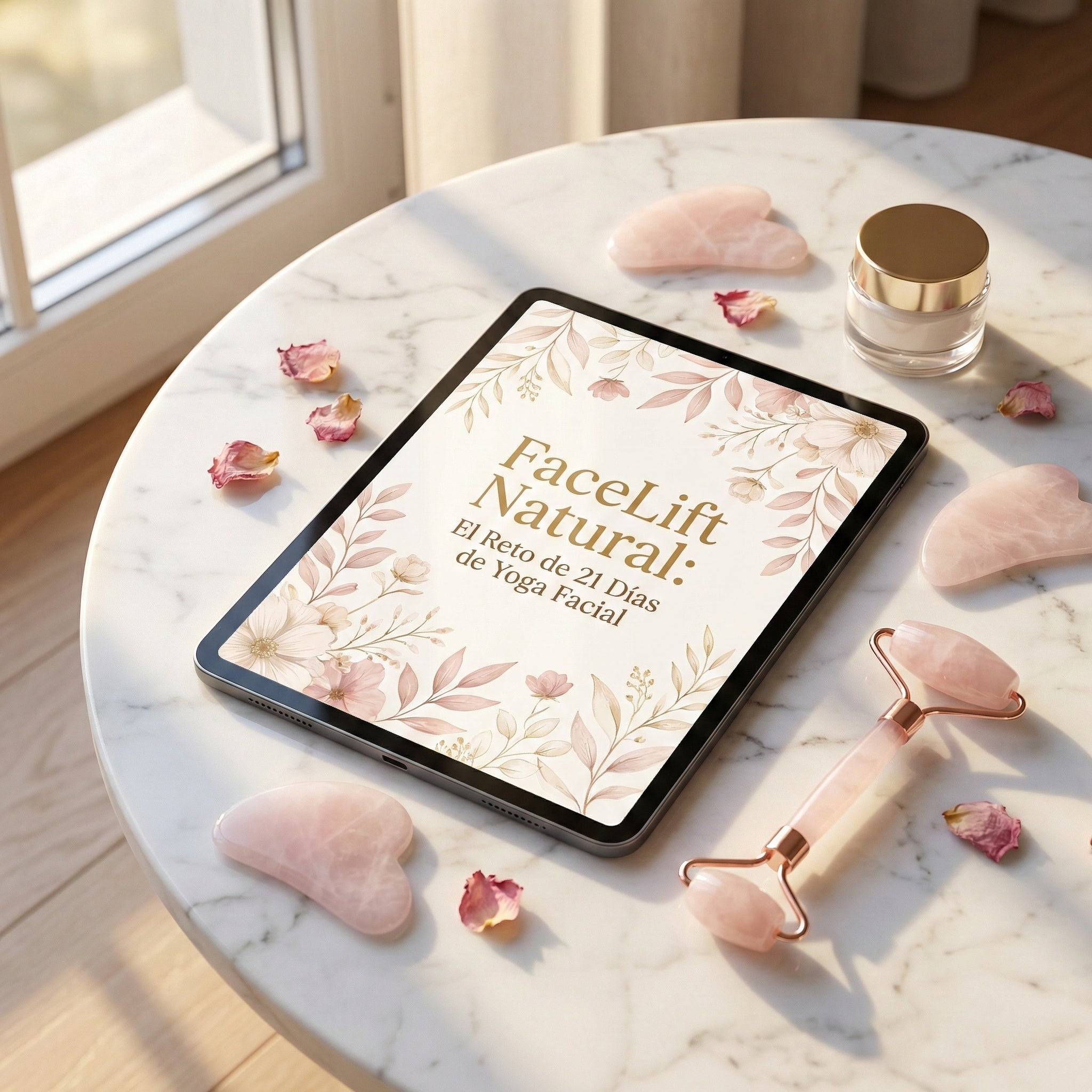 FaceLift Natural: El Reto de 21 Días de Yoga Facial